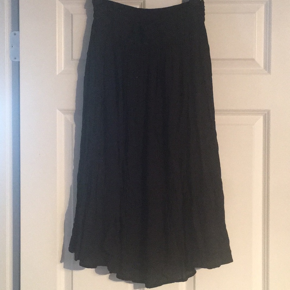 Black skirt